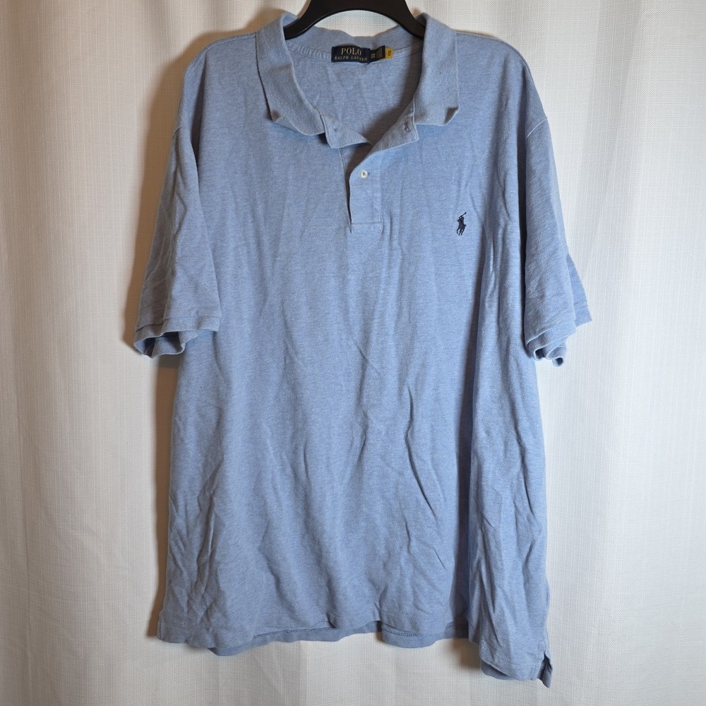 Polo Ralph Lauren Golf Polo Size 3XB Blue 100% Cotton Men's